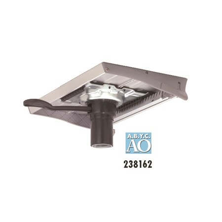 Attwood 238162-1 238 Series Seat Mount with Aluminum Slider - Plated Steel 3001.6643